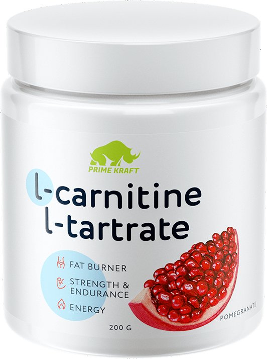 

L-карнитин Prime Kraft L-карнитин L-Tartrate (200г, гранат)