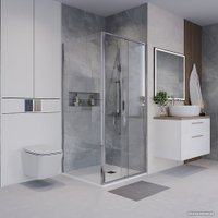 Душевой уголок Niagara 90x100x195 NG-64-9A-A100-34 (хром/прозрачное стекло)