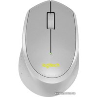 Мышь Logitech M330 Silent Plus (серый/желтый)
