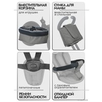 Детский велосипед Bubago Dragon BG 104-2 (светло-серый) в Бресте