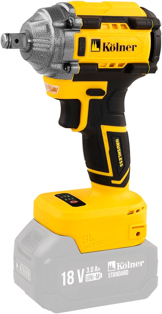 Гайковерт Kolner KWI 18-280BLV (без АКБ)