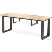 Тумба Millwood Нeo Лофт TVS-2 (дуб золотой craft ЛДСП/металл черный)