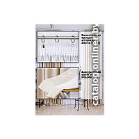 Комплект штор Модный текстиль Блэкаут рогожка димаут 112MT391028 2.5x2 (льняной)