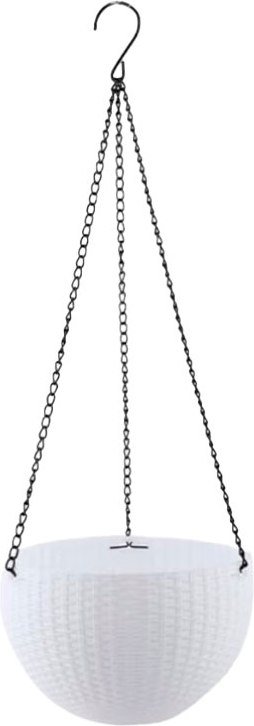 

Кашпо Botanica Rattan (21x13.5см, белый)