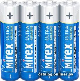Батарейка Mirex Ultra Alkaline AAA 4 шт LR03-S4