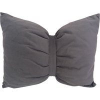 Декоративная подушка Sled Бант 45x35x17 (графит)