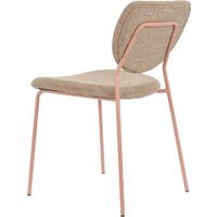 Стул Stool Group Gigi DRC-9155 (коричневый/ножки розовые)