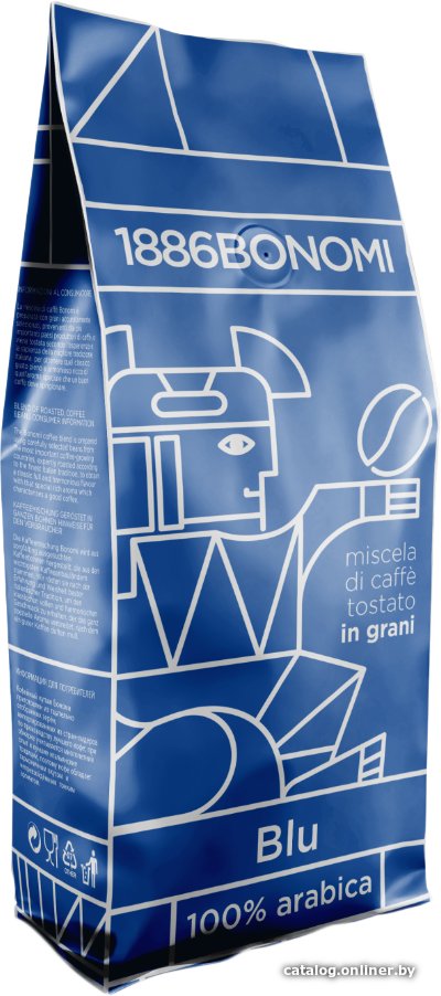 Кофе Bonomi Blu зерновой 1 кг