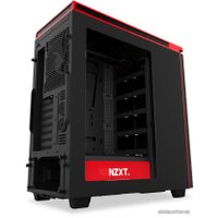 Корпус NZXT H440 Matte Black/Red 2015 [CA-H442W-M1]