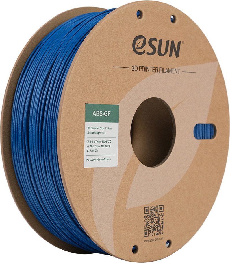 

Пластик eSUN ABS-GF ABS-GF175U1TZ1 (1.75мм, 1кг, синий)
