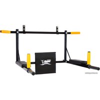 Турник с брусьями Absolute Champion Прогресс (черный/желтый)