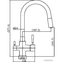 Смеситель Maxonor Pure Life PL4461-17