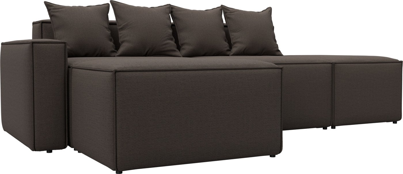 

Угловой диван Лига диванов Лига-063 угол левый 129784L (рогожка Амур 05 коричневый)