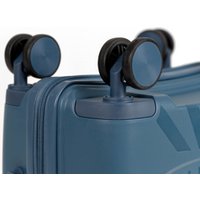 Чемодан-спиннер Rozan 8823 55 см (синий)