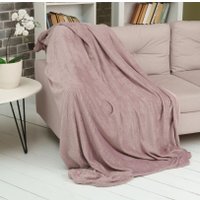 Плед Casa Conforte Nonna Inspiration 200x220 6154609 (пыльная роза)