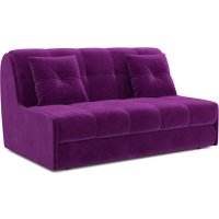 Диван Мебель-АРС Аккордеон Барон №2 ППУ 120x200 (фиолетовый)