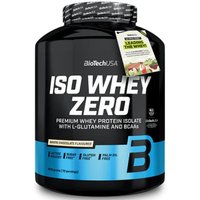 Протеин сывороточный (изолят) BioTech USA Iso Whey Zero (белый шоколад, 1816г)