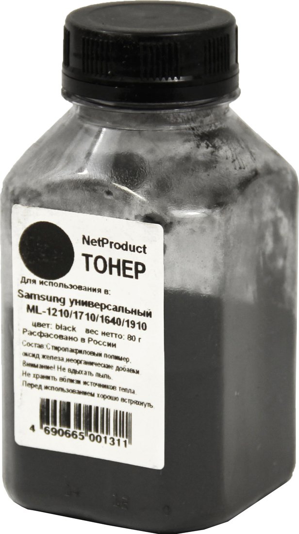

Тонер NetProduct Универсальный для Samsung ML-1210/1710/1640/1910 80 г