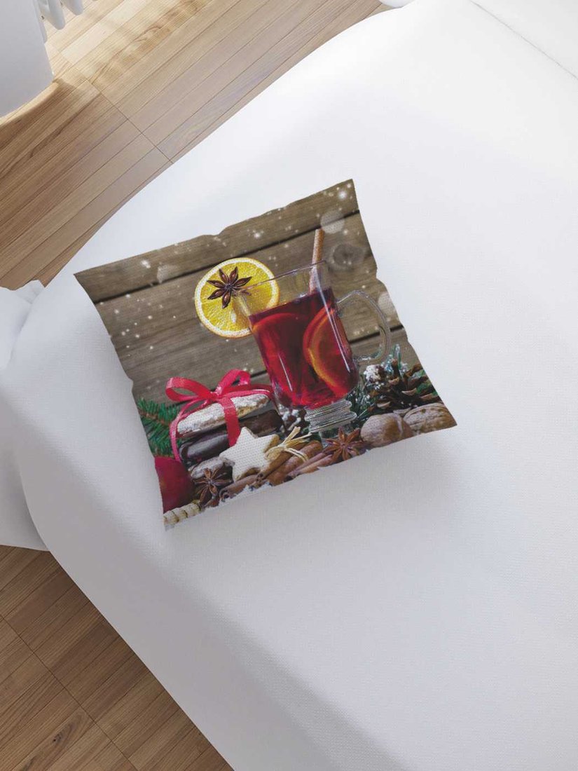 

Чехол на подушку JoyArty Теплый напиток sl_78643