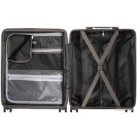 Чемодан-спиннер Ochnik WALAB-0026-92-19 (серебристый)