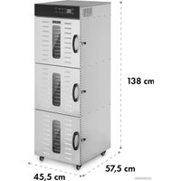 Сушилка для овощей и фруктов Klarstein Master Jerky 550 (36 полок) в Лиде