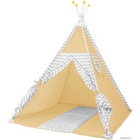 Вигвам Polini Kids Зигзаг (желтый)