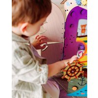 Бизиборд Bizitoys Пират с LED подсветкой