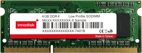 

Оперативная память Innodisk 4ГБ DDR4 SODIMM 2400 МГц M4SS-4GSS3C0J-E