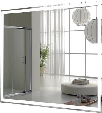 Пекам Зеркало Greta 120x80 greta-120x80 (с подсветкой)