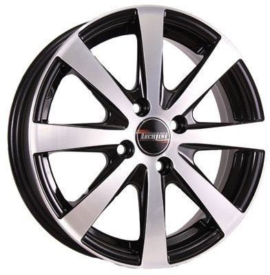 

Литые диски TechLine 634 16x6" 4x100мм DIA 60.1мм ET 37мм BDM