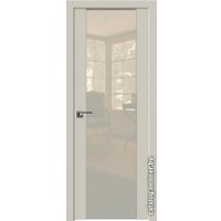 Межкомнатная дверь ProfilDoors 110U L 90x200 (магнолия сатинат, стекло lacobel перламутровый лак)