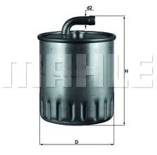 

Топливный фильтр Mahle Knecht KL179
