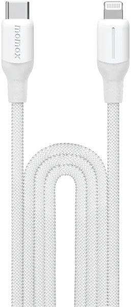 

Кабель Momax DL55W 1-Link Flow CL+ USB Type-C - Lightning (2 м, белый)