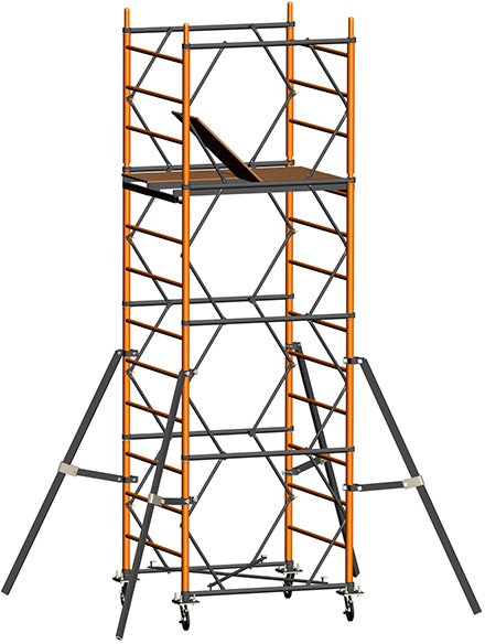 

Лестница-помост Тапанар вышка-тура Атлант-12 1.2x1.2x5.0