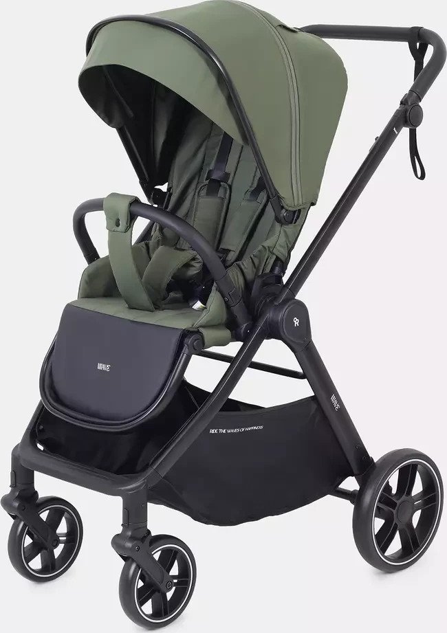 Коляска прогулочная «книга» Rant Basic Wave RA166 (green)