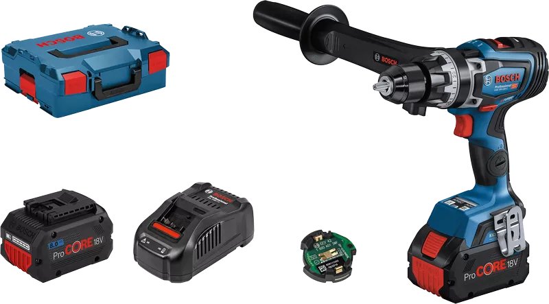 

Ударная дрель-шуруповерт Bosch GSB 18V-150 C Professional 06019J5105 (с 2-мя АКБ 8 Ач, кейс)
