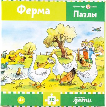 Пазл Альпина Ферма. Конни на ферме (30 эл)