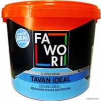 Краска Fawori Ideal Wall White для внутренних работ 10 л (матовая)