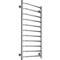 Полотенцесушитель Ростела Трапеция нижнее подключение 1/2" 11 перекладин 120 см