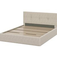 Кровать Mio Tesoro Империал 160x200 (№4/велюр бежевый)