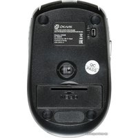 Мышь Оклик 635MB (черный/серебристый)