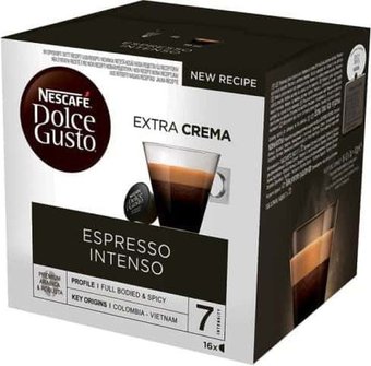 Кофе в капсулах Nescafe Dolce Gusto Espresso Intenso капсульный 16 шт