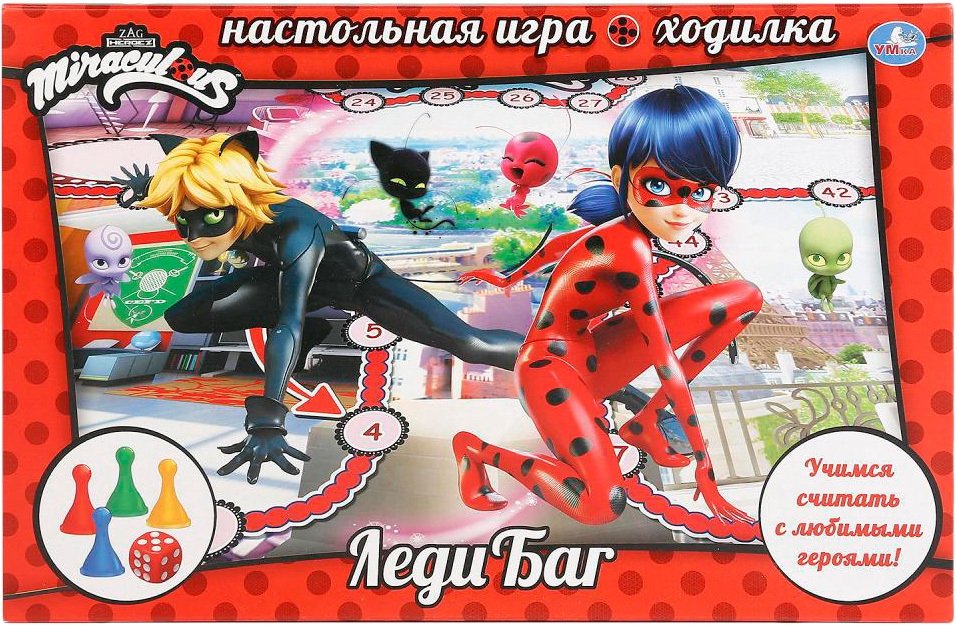 

Детская настольная игра Умка Леди Баг