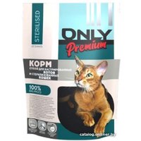 Сухой корм для кошек ONLY Премиум для кастрированных котов и стерилизованных кошек полнорационный 400 г