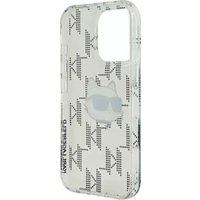 Чехол для телефона Lagerfeld PC/TPU Monogram NFT Choupette Head для iPhone 16 Pro KLHCP16LHKLPCHT