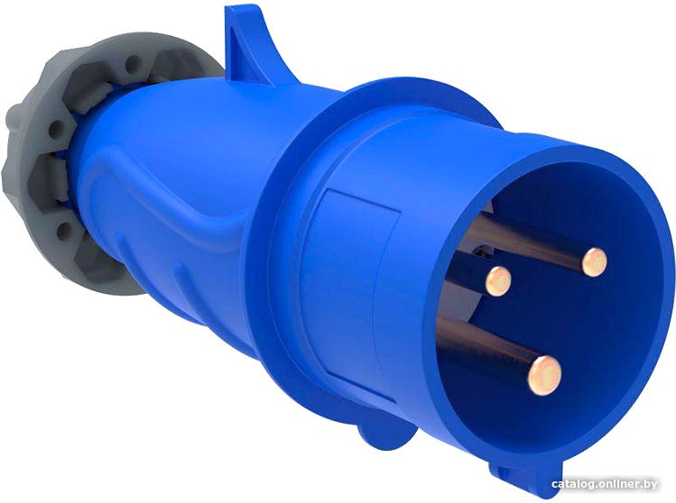 Вилка кабельная Русский свет 16А 220В 2P+PE IP44 Magnum