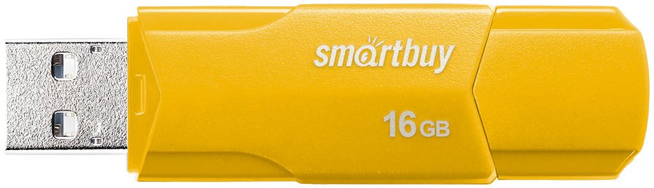 

USB Flash SmartBuy Clue 16GB (желтый)