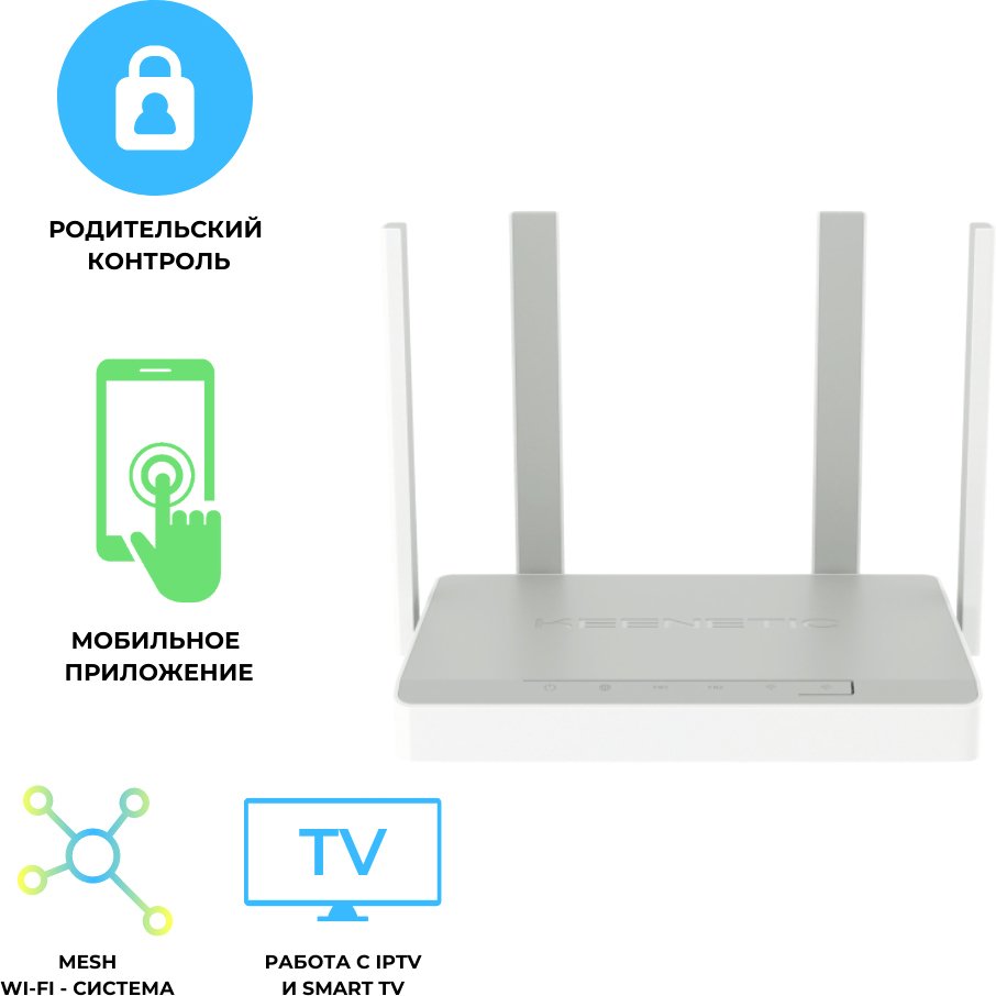 

Wi-Fi роутер Keenetic Hopper KN-3810