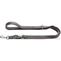 Поводок Hunter T-Leash Divo Reflect 15/200 69120 (красный/серый)