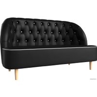 Диван Лига диванов Амиса 109850 (черный)